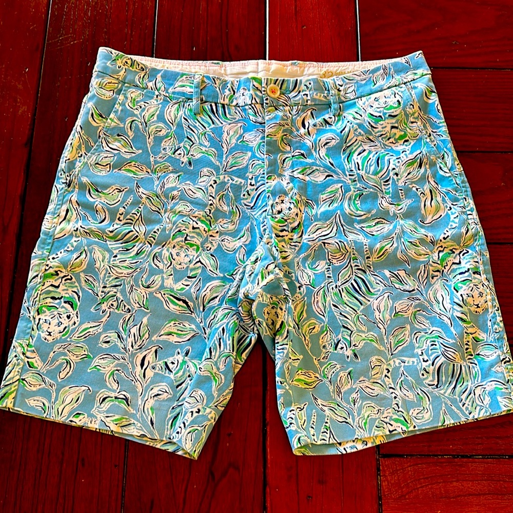 EUC MENS Lilly Pulitzer Beaumont Shorts size 32